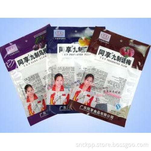 Custom Printed Flexible Packaging Bag, Plastic Snack Food P